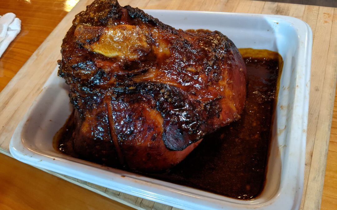 Chef Series: Garlic Soy Glazed Ham